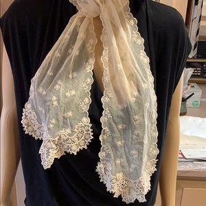 Ralph Lauren Lace Scarf